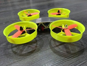 220x winzigen whoop Stil hinzufügen rc Fahrzeuge quadcopter Rahmen Einsatz von multikopter 3d print model - Mito3D