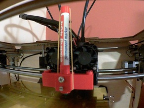 pen holder plotter converter ctc replicator printer 3d accessories 3d print model - Mito3D