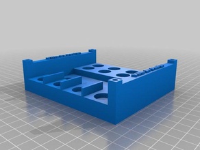 fuseholder 4 5x40 de la barra cobre automoción anl caja fusibles 3d print model - Mito3D