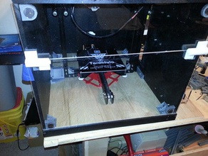 tevo tarantula enclosure frame brace motor plate support 3d printer accessories 3d print model - Mito3D