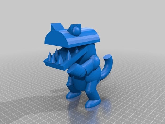 gabe trex 3d baskı 3D print model - Mito3D