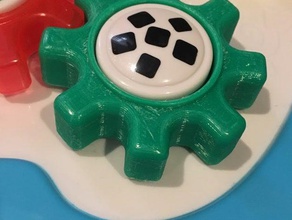 engranaje de playskool ocupado engranajes juguete mecánica juguetes 3d print model - Mito3D