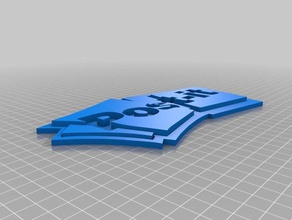 post-it logotipo 3d impresión 3d print model - Mito3D