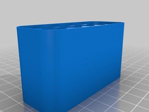 10 aa top Container angepasst 3d print model - Mito3D