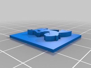 triton imán de nevera 3d impresión 3d print model - Mito3D