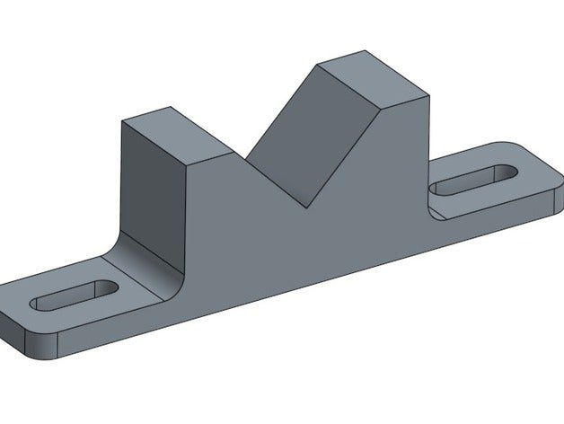 diagonal support block tabs tools jig jigs woodworking 3D print model - Mito3D