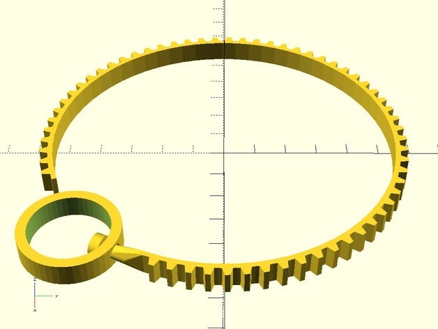courbes extra long extracteur forpropeller lanceur mécanique jouets 3D print model - Mito3D