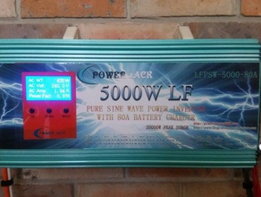 conector de alimentação do inversor suporte montagem eletrônica a bateria energia solar parede na 3d print model - Mito3D