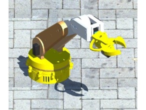 abaisser le bras de coupe plus facile la robotique robot 3d print model - Mito3D