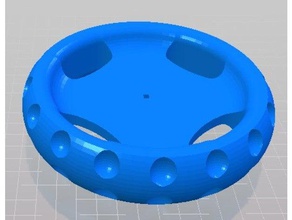 rueda diseñada trabajo vex partes de la ingeniería me265 el robot robotics 3d print model - Mito3D