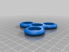 nikel ağırlıklı fidget spinner aksesuarlar edc nickels 3d print model - Mito3D