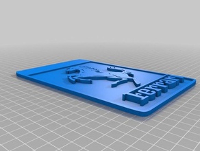 ferrari-logo 3d drucken 3d print model - Mito3D