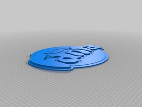 fanta logotipo 3d impresión 3d print model - Mito3D