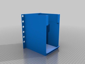 papel higiénico contenedor 3d la impresión soporte de 3d print model - Mito3D