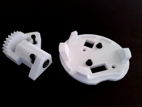 inmoov Ellenbogengelenk Robotik 3d print model - Mito3D