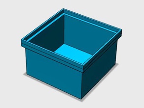 stapelbare box Container 3d print model - Mito3D