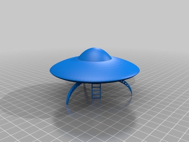 básicos de la invasión alienígena escalera vehículos 3D print model - Mito3D