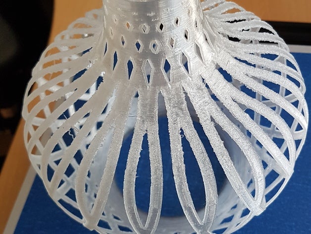 projeto da lâmpada bela impressos em 3d tronxy x3 decoração 3D print model - Mito3D