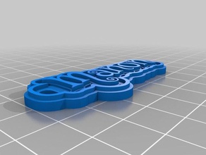 manon caveng keychains customized 3d print model - Mito3D