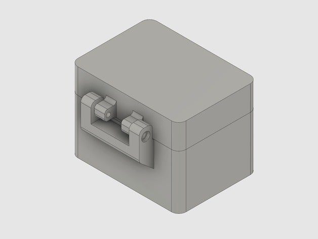 casella di 50 mm gadget 3D print model - Mito3D