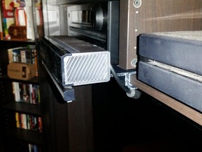 kinect mount ikea tv-rack electronics 3d print model - Mito3D