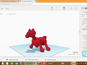 dodger cão 3d impressão 3d print model - Mito3D