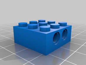 ethans lego 2 construction toys customized 3d print model - Mito3D