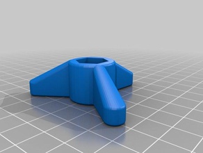 meu personalizados oh nooo anotherthumb roda de botão parafuso que quer seja mão ferramentas 3d print model - Mito3D