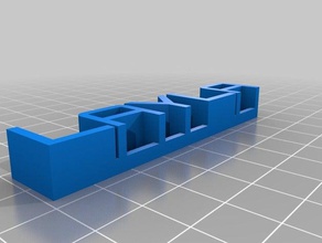 mi 3d personalizados placa con el nombre layla esculturas 3d print model - Mito3D