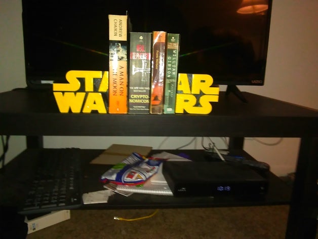 star wars book ends toy game accessories 3D print model - Mito3D