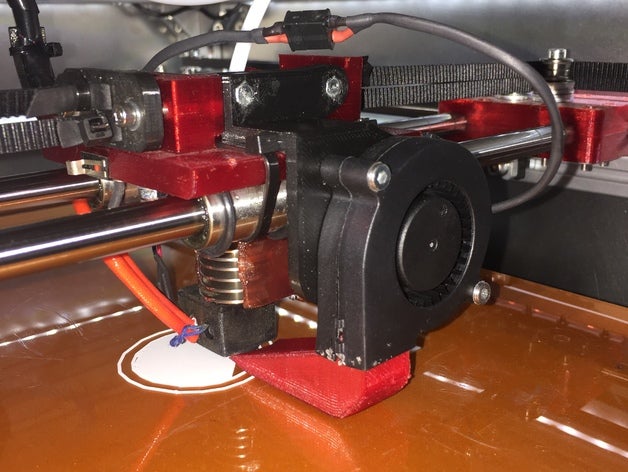 vulcanus max 30 40 pla soğutma fanı 3d yazıcı parçaları 3D print model - Mito3D