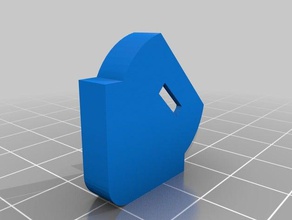 ismartalarm dws3r kontak sensörü Pil Kapı ev 3d print model - Mito3D