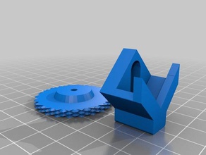 cama de cristal esquina clips 3d la impresora accesorios 3d print model - Mito3D