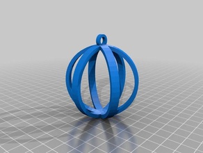 edwards christmas tree ball Skulpturen angepasst 3d print model - Mito3D