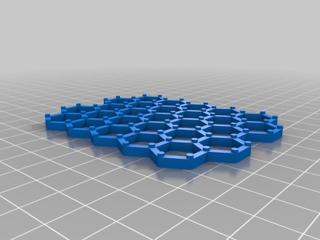 hex sabun mat banyo 3D print model - Mito3D