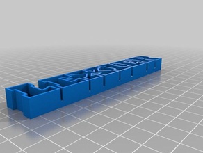 telex esculturas personalizado 3d print model - Mito3D