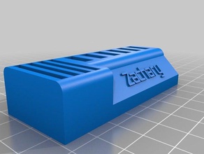 mi personalizados de memoria usb la tarjeta sd titular zac organización 3d print model - Mito3D
