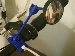 specchietto retrovisore moto specchio sport all'aperto bicicletta da supporto per 3d print model - Mito3D