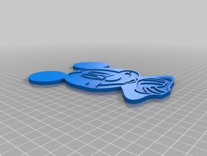 mickey mouse 3d impresión 3d print model - Mito3D