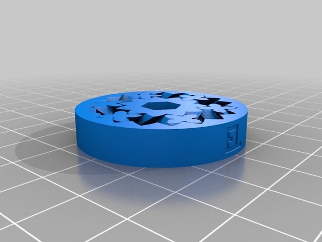 25mm identificação de 37mm diâmetro externo 7mm rolamento partes personalizado 3D print model - Mito3D