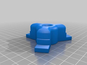 spool holder 22mm bearing 3d printer accessories filament 3d print model - Mito3D