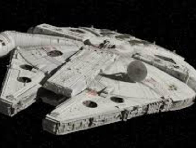 kopya millennium falcon bulunurlar kopyalanan &biraz değiştirilmiş 3d baskı 3D print model - Mito3D