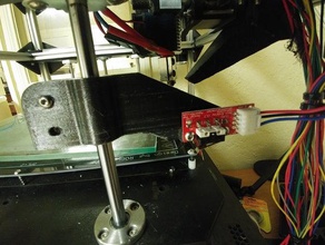 el eje de la parada extremo ft-5 3 d impresora partes tope terminal folgertech z-eje zaxis 3d print model - Mito3D