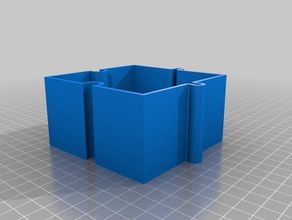Schrauben-box tool Inhaber - Boxen Schrauben tool-box Werkzeughalter tools 3d print model - Mito3D
