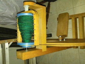 bobbin s10 spinning wheel hobby fiberart 3d print model - Mito3D