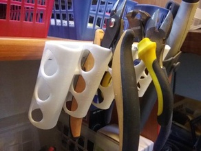 pliers holder tool holders boxes nippers 3d print model - Mito3D