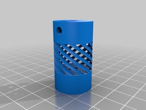 acoplamiento flexible 4 5 35 mm len 3 springs 3d de la impresora partes personalizado 3d print model - Mito3D