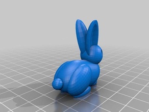 meine angepasste bunny Tiere 3d print model - Mito3D