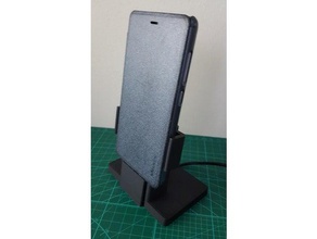 xiaomi redmi 3s muelle de carga nillkin flipcover móvil teléfono personalizado flipcase 3d print model - Mito3D