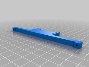 mon personnalisés pcb rail din avec clip de fixation l'électronique 3d print model - Mito3D